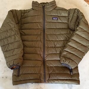 Patagonia Olive Puffer Jacket